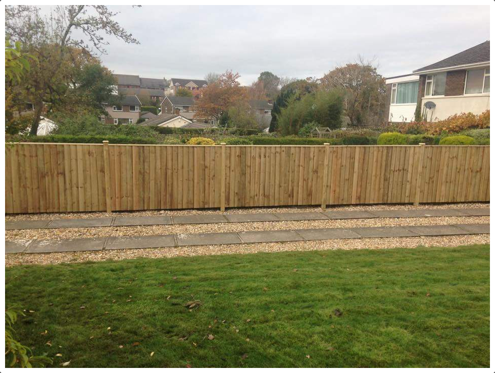 Lap fence panels Bruno Timber Products